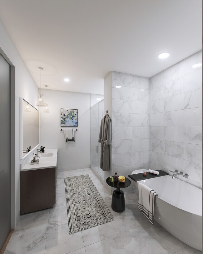 Baño Penthouse - The Westcott