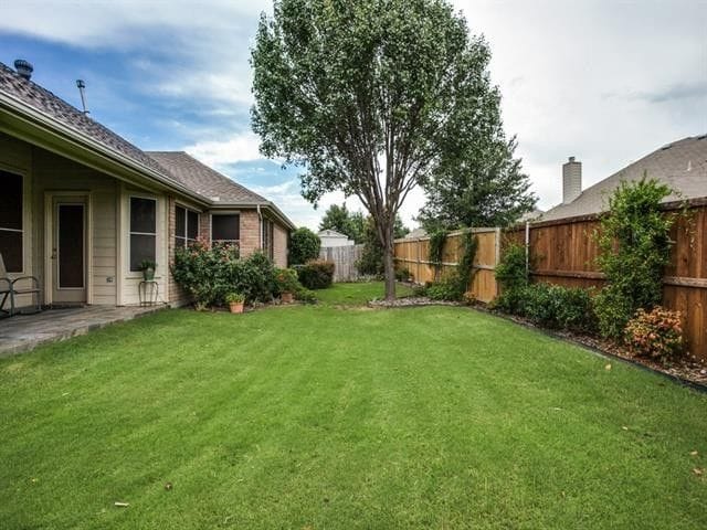Backyard, garden along the fence - 5637 Bandit Dr