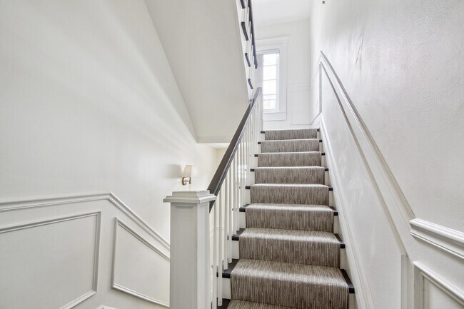 Staircase to 2nd floor - 1574 Jefferson Ave