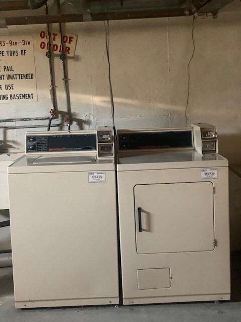 on-site washer and dryer - 3 The Courtyards