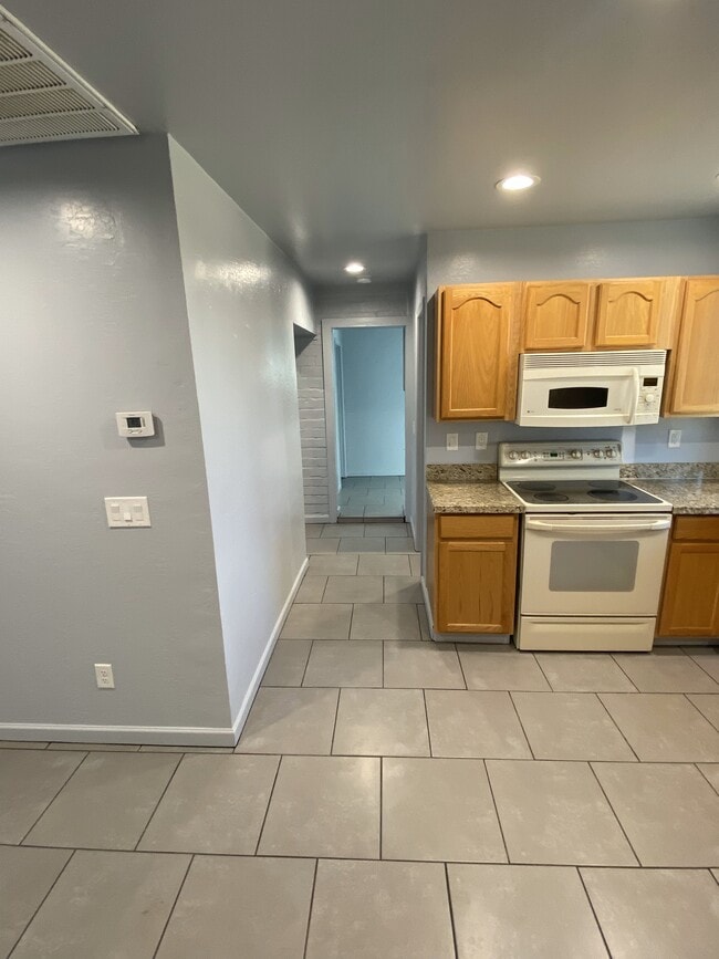Hallway to bedrooms - 215 N Pima Rd