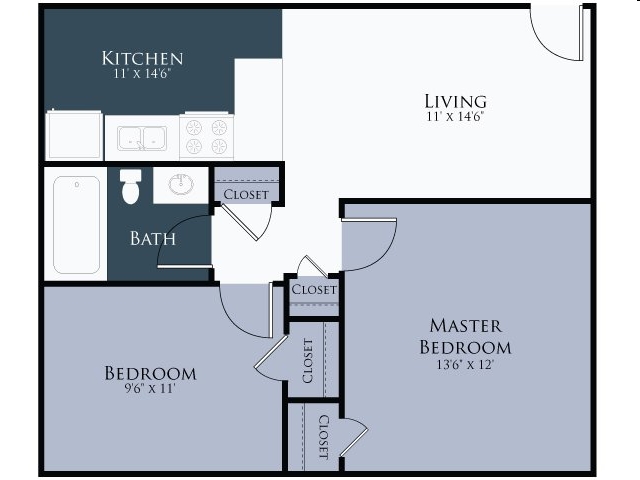 2HAB/1BA - Parkside Village