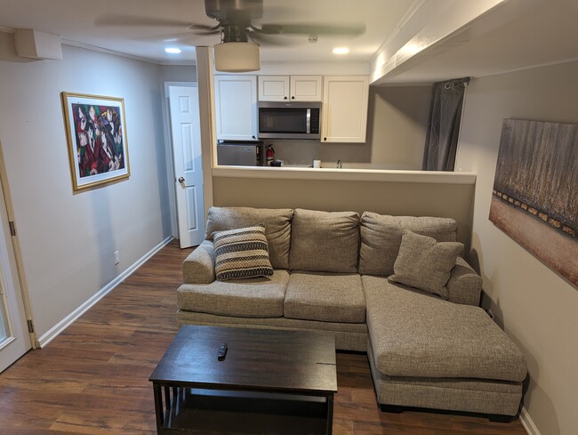 Living room and kitchen - 6480 Buckhurst Trl