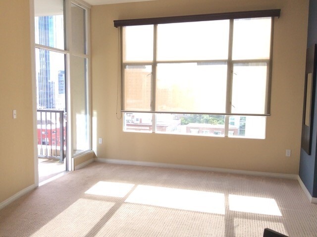 Living Room & Door to Balcony - 530 K St