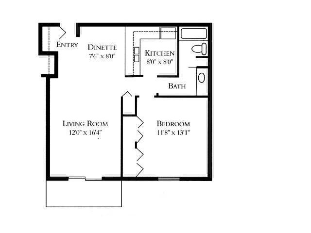 Floorplan - Autumn Ridge Apartments