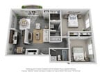 2 Bed 1.5 Bath