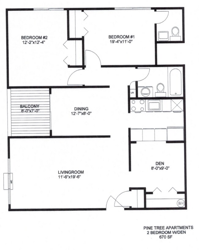 Interior Photo - Pine Tree Apartments