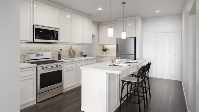 Kitchen - Pearl Apartments