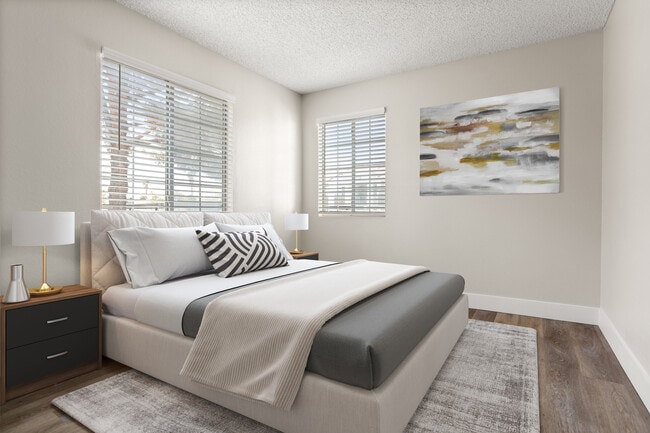 Retreat to a bedroom built for relaxation. - Sanctuary