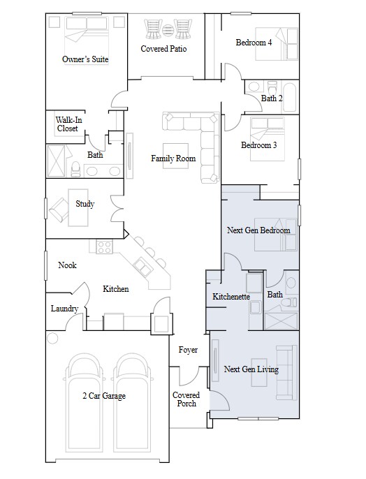 Foto del edificio - Two Homes in One - Multigenerational Living