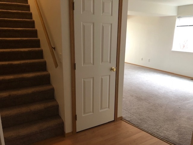 Stairs to second floor - 468 W Shore Dr