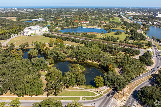 At 1,300 acres, New Orleans City Park is one of the largest urban parks in the United States.