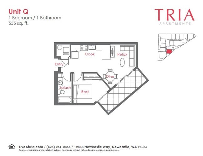 Floorplan - Tria