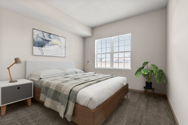 Refúgiese en una habitación diseñada para la relajación. - Aster at Lely Resort