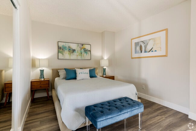Beatitudes Campus - 2BR, 1BA - 730SF - Primary Bedroom - Beatitudes Campus