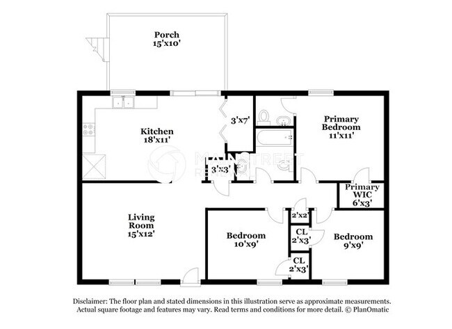 Foto del edificio - 3 Bedroom Pet-Friendly Home in KNIGHTDALE, NC with Main Street Renewal