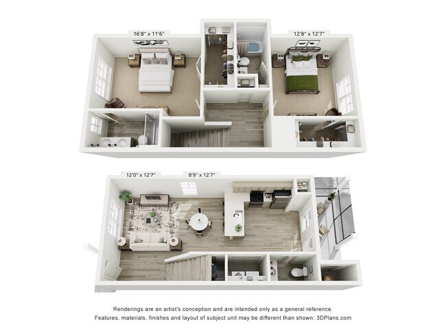 Plano de planta - Encore at Reems Creek