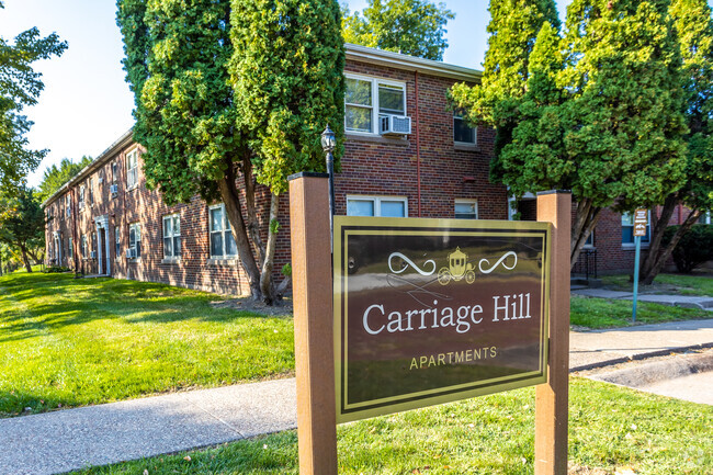 Signage - Carriage Hill Apartments