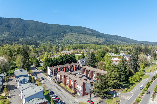 Aerial - Mount Si