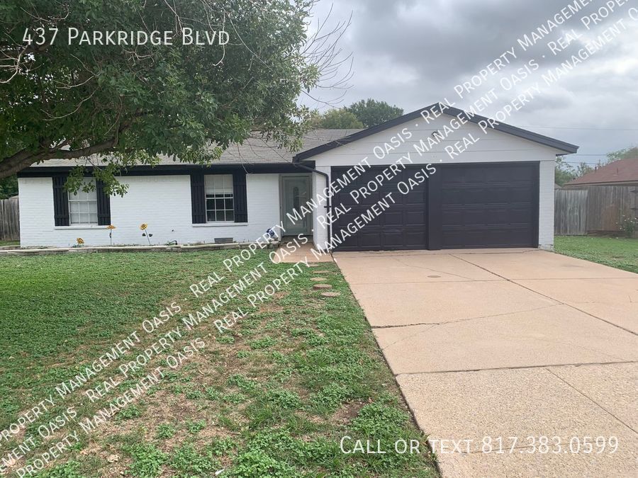 437 Parkridge Blvd, Burleson, TX 76028 House Rental in Burleson, TX