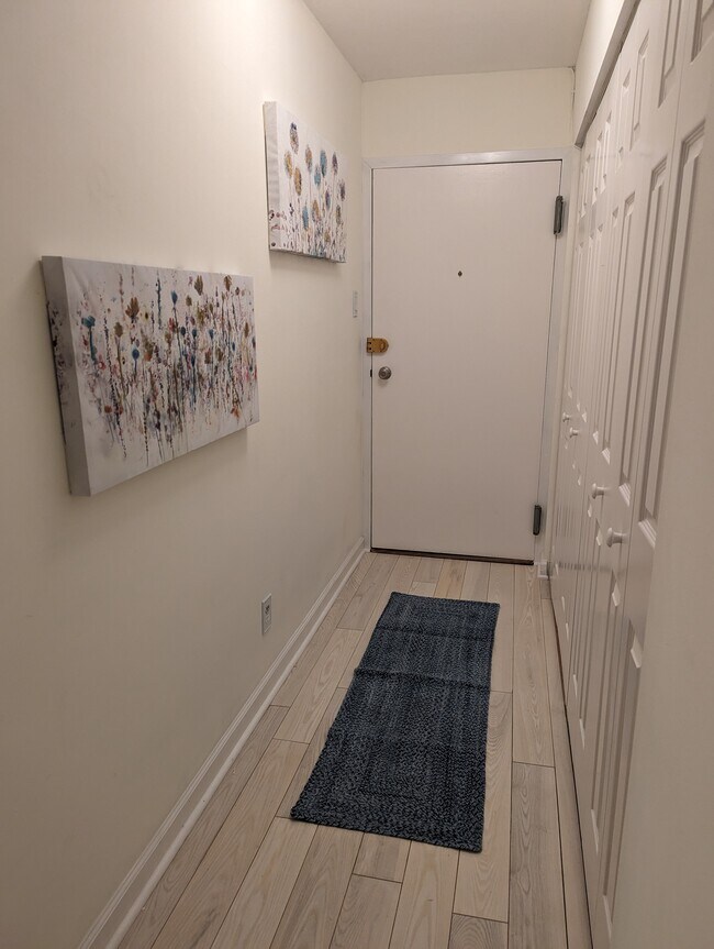 Entryway/Hallway and closets - 575 Thayer Ave