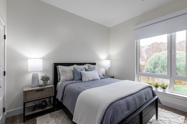 1BR, 1BA - Bedroom - One Park Apartments