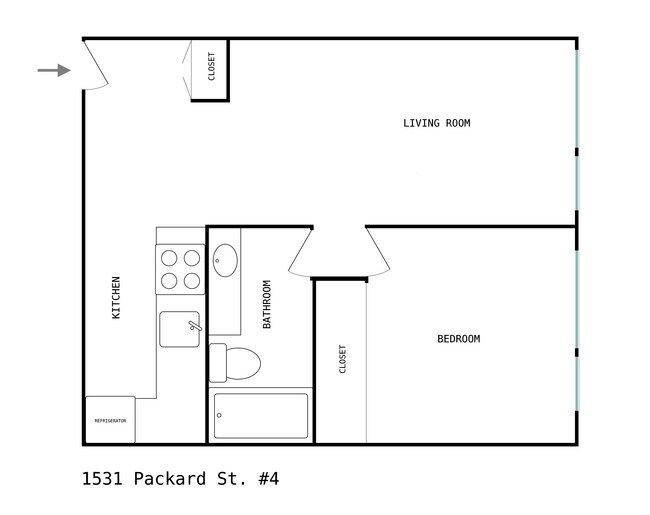 Foto del edificio - 1531 Packard St