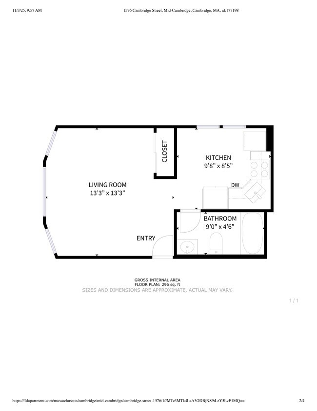 Foto del edificio - 1643 Cambridge St