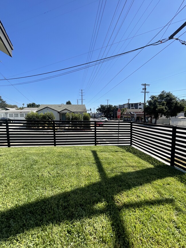 front yard - 6902 N Figueroa St