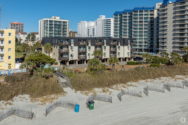 Wide view from ocean. - 201 76th Ave N