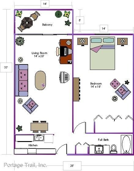 Portage Trail East Apartments – 1 BR Furnished - Granite (Short Term)
