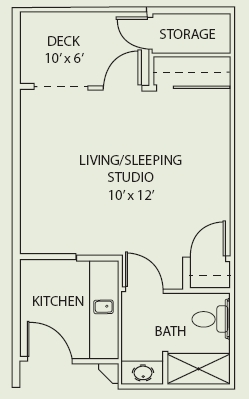 Studio - Foothill Village Senior Living Community