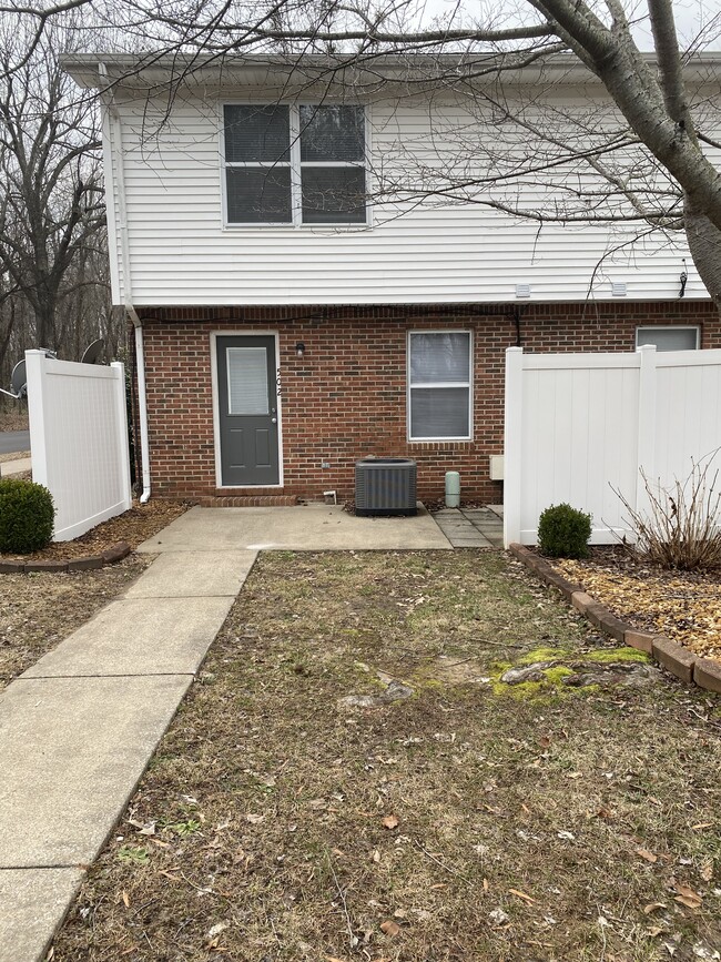 back patio - 502 Deer Lick Pl