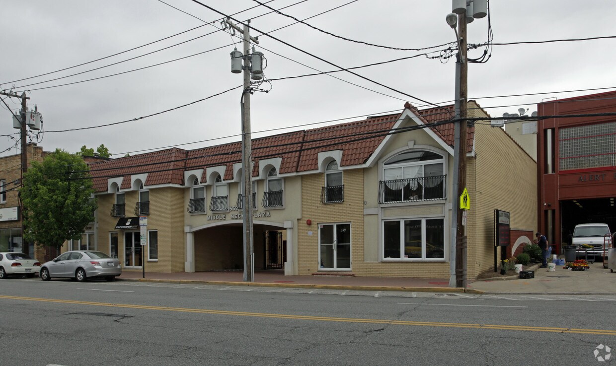 Side View - Middle Neck Plaza