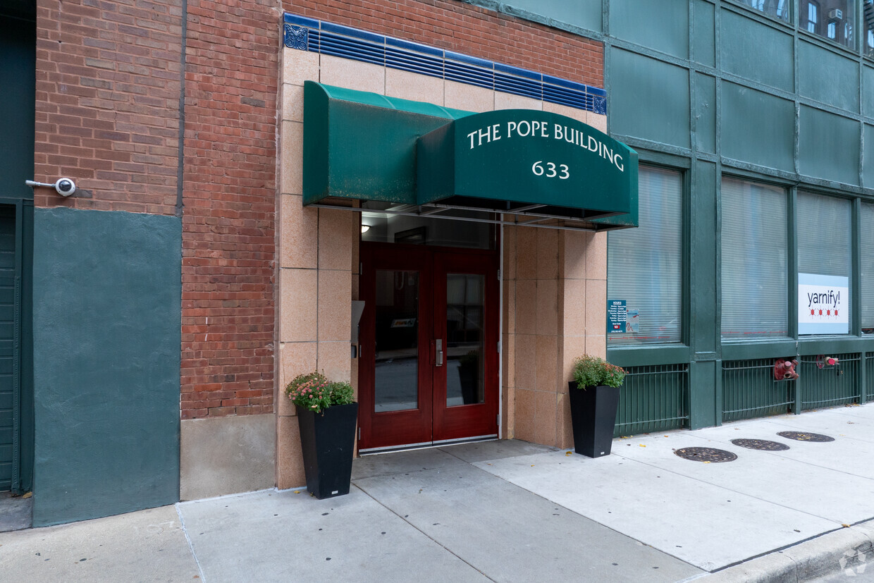 Entrance - Pope Building