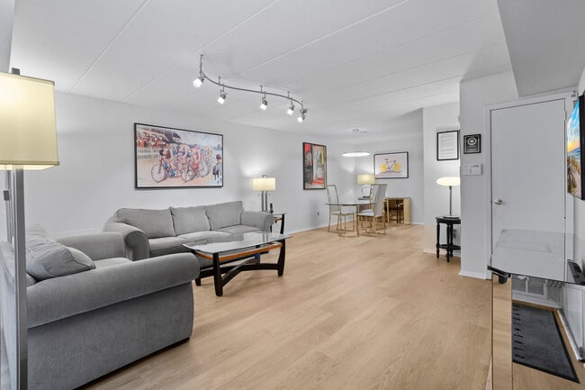 Dining and Living Room - Ambassador Apartments