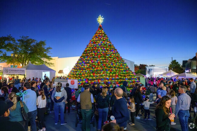 Highland Park has many events throughout the year.