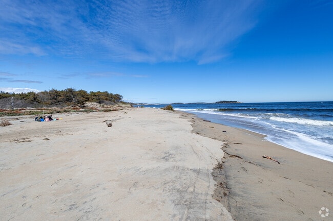 Popham Beach State Park has miles of sandy beach.