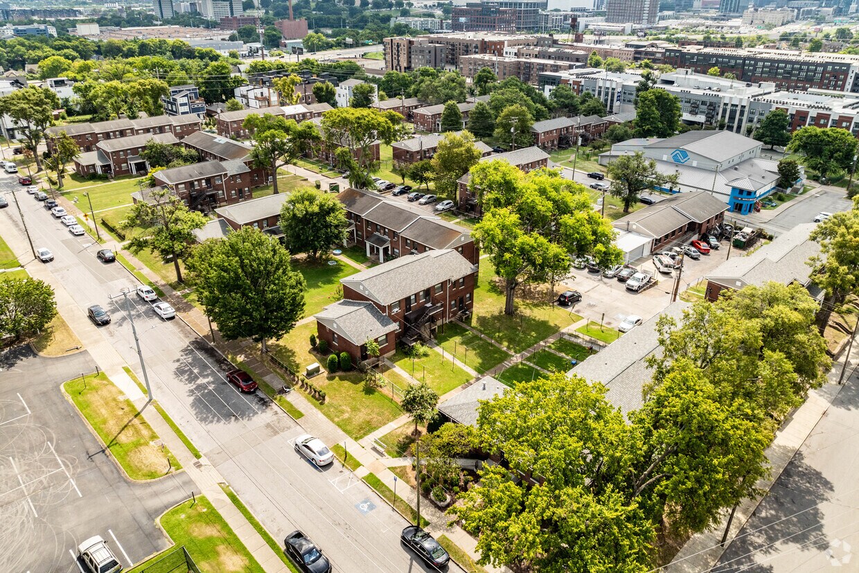 Foto aérea - Andrew Jackson Courts