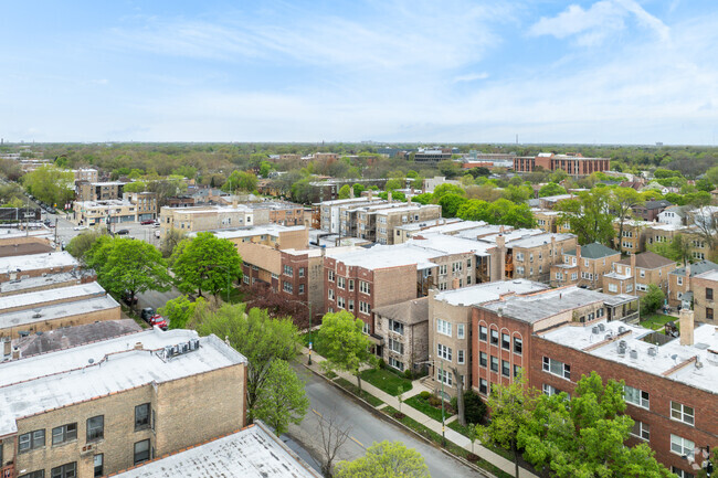 Aerial Context - 5638-5642 N Kimball Ave