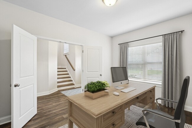 Private office space at the entrance of the home - Overlook at Palisades