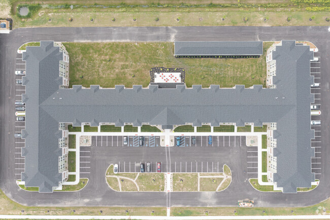 Aerial Photo - Simmons Crossing Senior Apartments