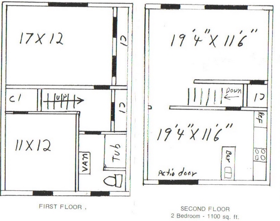 2BR/1BA - Maple Hollow Townhouses