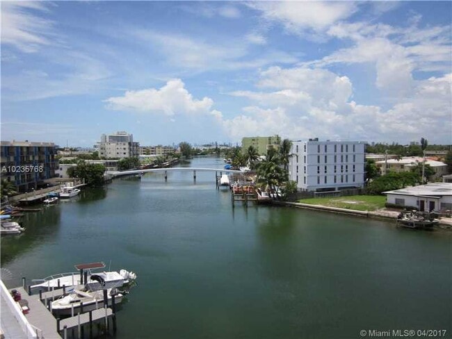 View (southern) from apartment balcony - 8250 Byron Ave