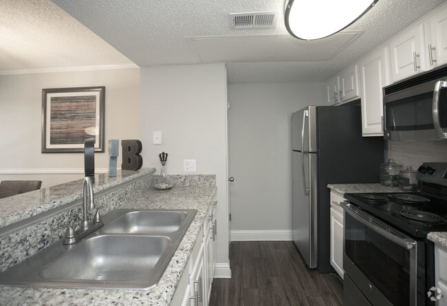 Two Bedroom Kitchen - Bent Tree Park Apartments