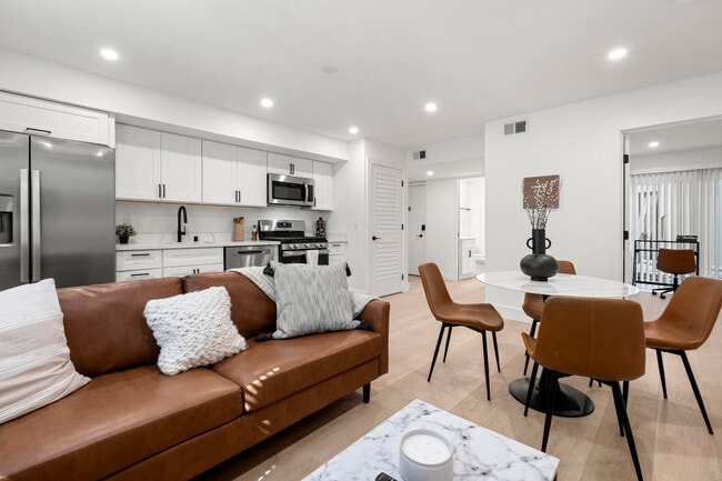Living Room - 2430 Prospect Apartments