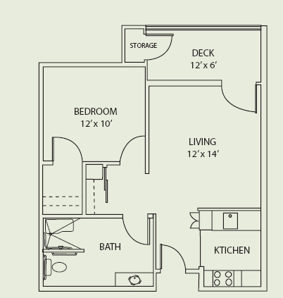 1BR/1BA - Foothill Village Senior Living Community