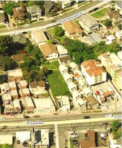 Aerial Photo - 1306-1310 W Sunset Blvd