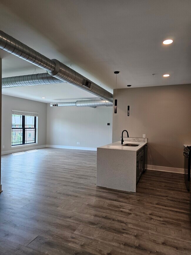 Cocina y sala de estar - 5827 Broadway St