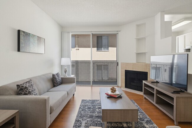 Sala de estar 1 dormitorio - Kingsley Grand Apartments